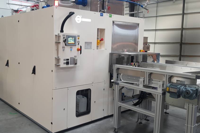 AUTOMATIC CONTROL OF WASHING CYCLE IN INDUSTRIAL WASHING MACHINES