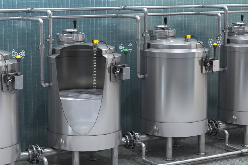 Tank Level Monitoring In Mixing Process