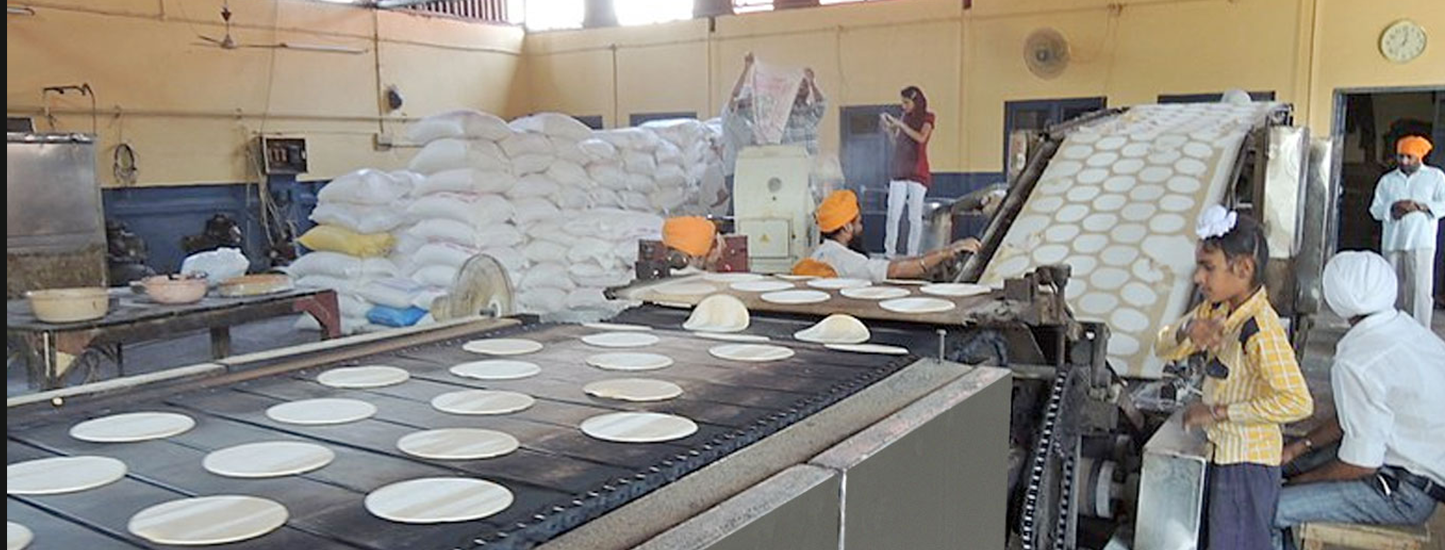 Roti making machine
