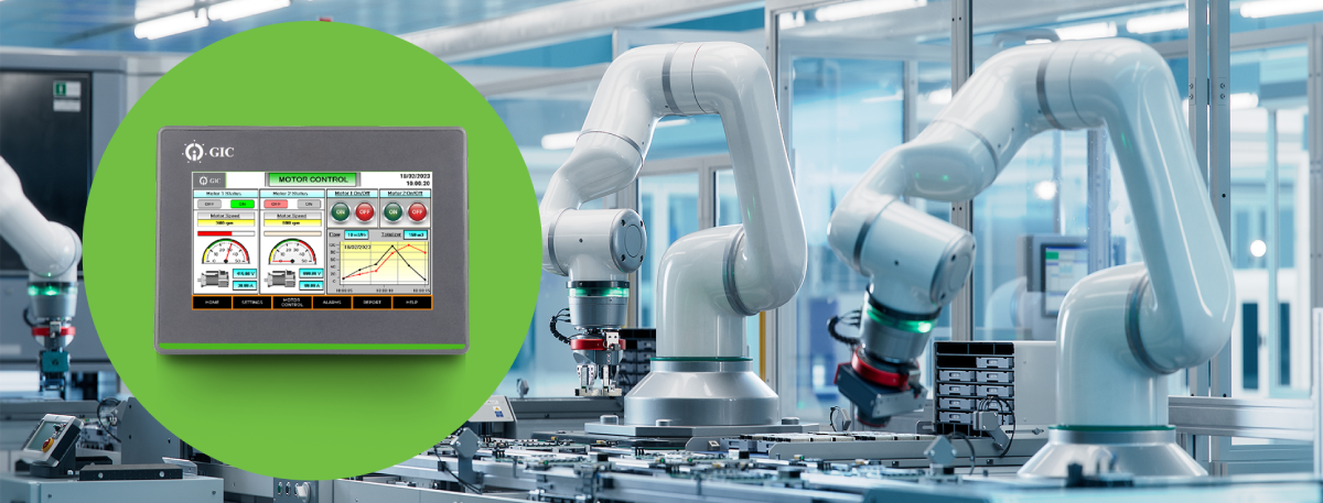 HMI Banner human machine interface