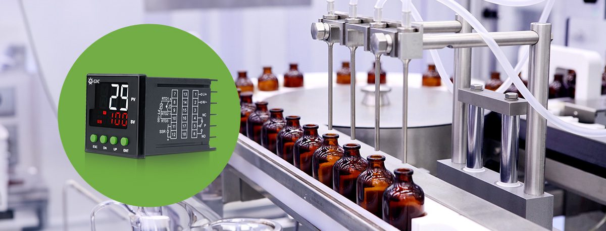 Temperature controller in industrial processes