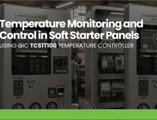 Temperature Monitoring and Control in Soft Starter Panels using GIC TCS1T100